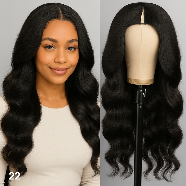 V Part Wig (Minimal Leave Out)