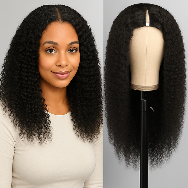 V Part Wig (Minimal Leave Out)